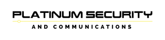 platinum security and communications icon