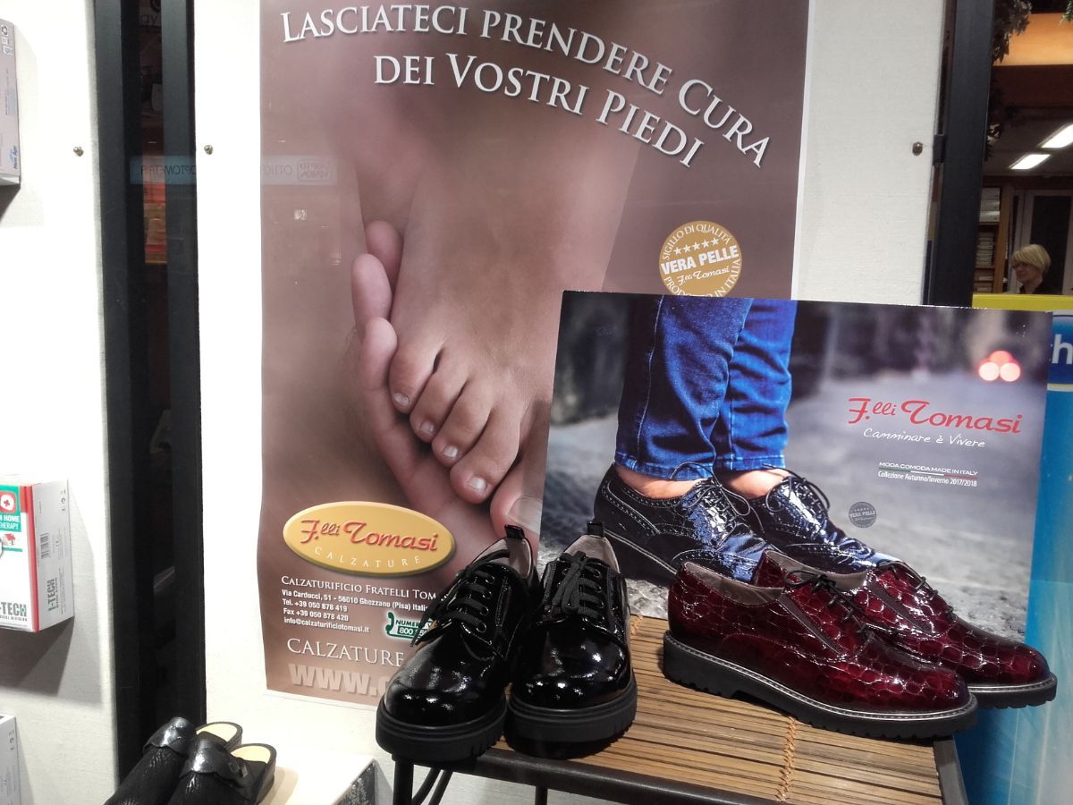 scarpe in pelle con plantare anatomico