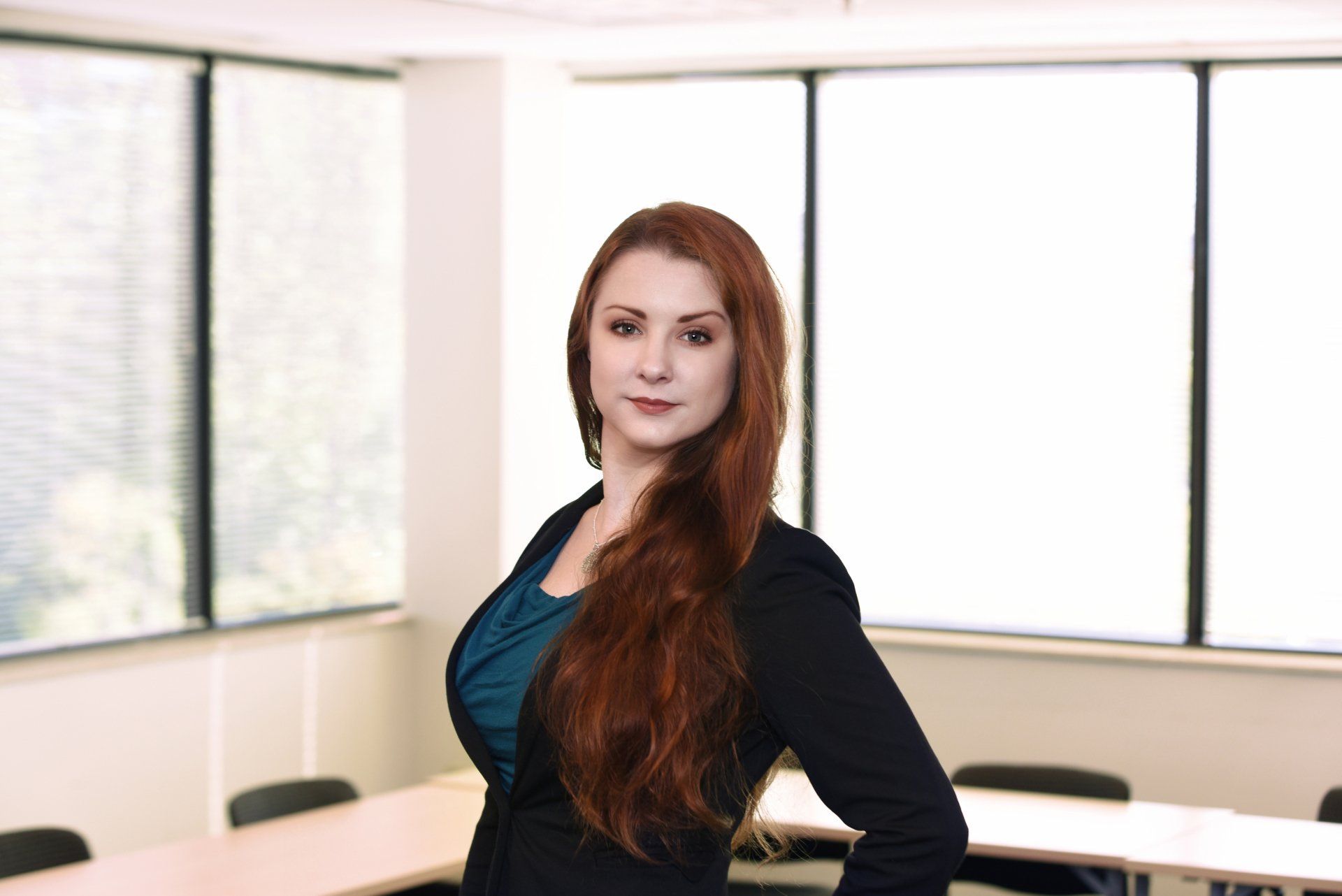 Executive portrait of Hunter Schenck litigator for CGA Law Firm.