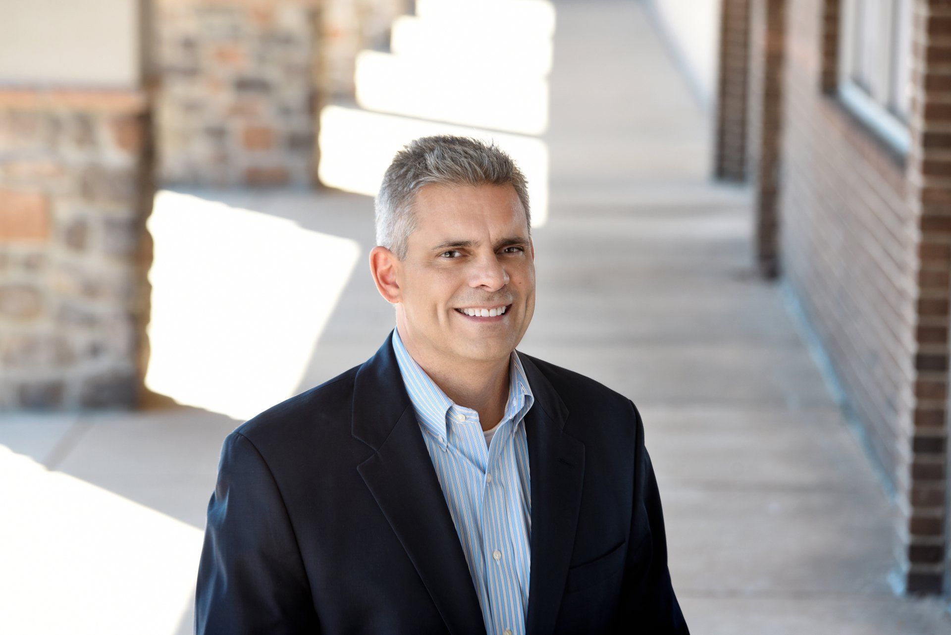 Executive portrait of Jim Lyter, owner of Lyter Financial and Medicare in York, Pennsylvania.