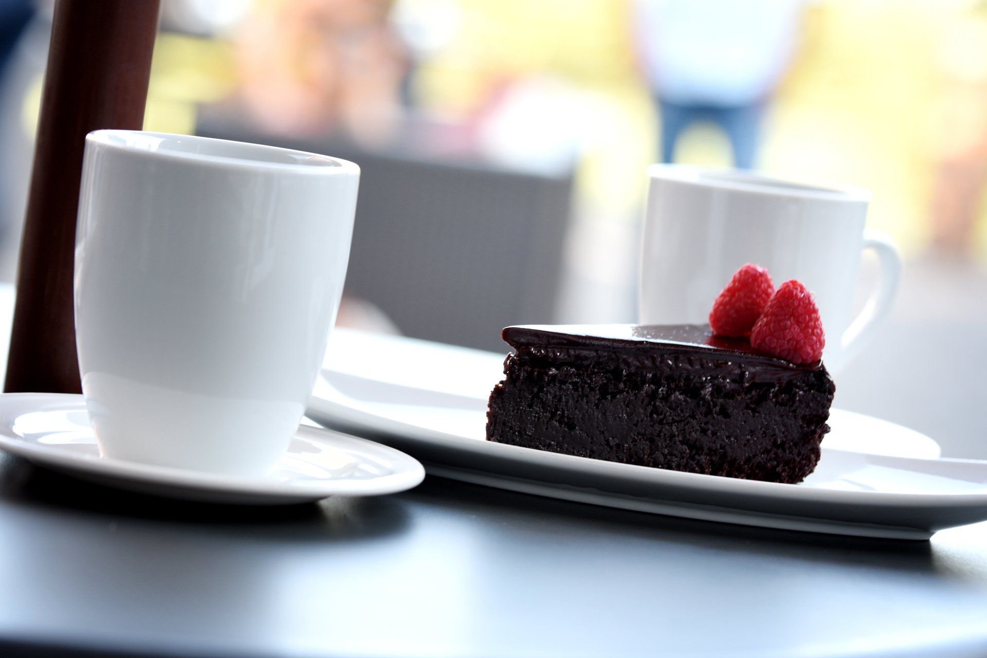Product photography of dessert at Wyndridge Farm