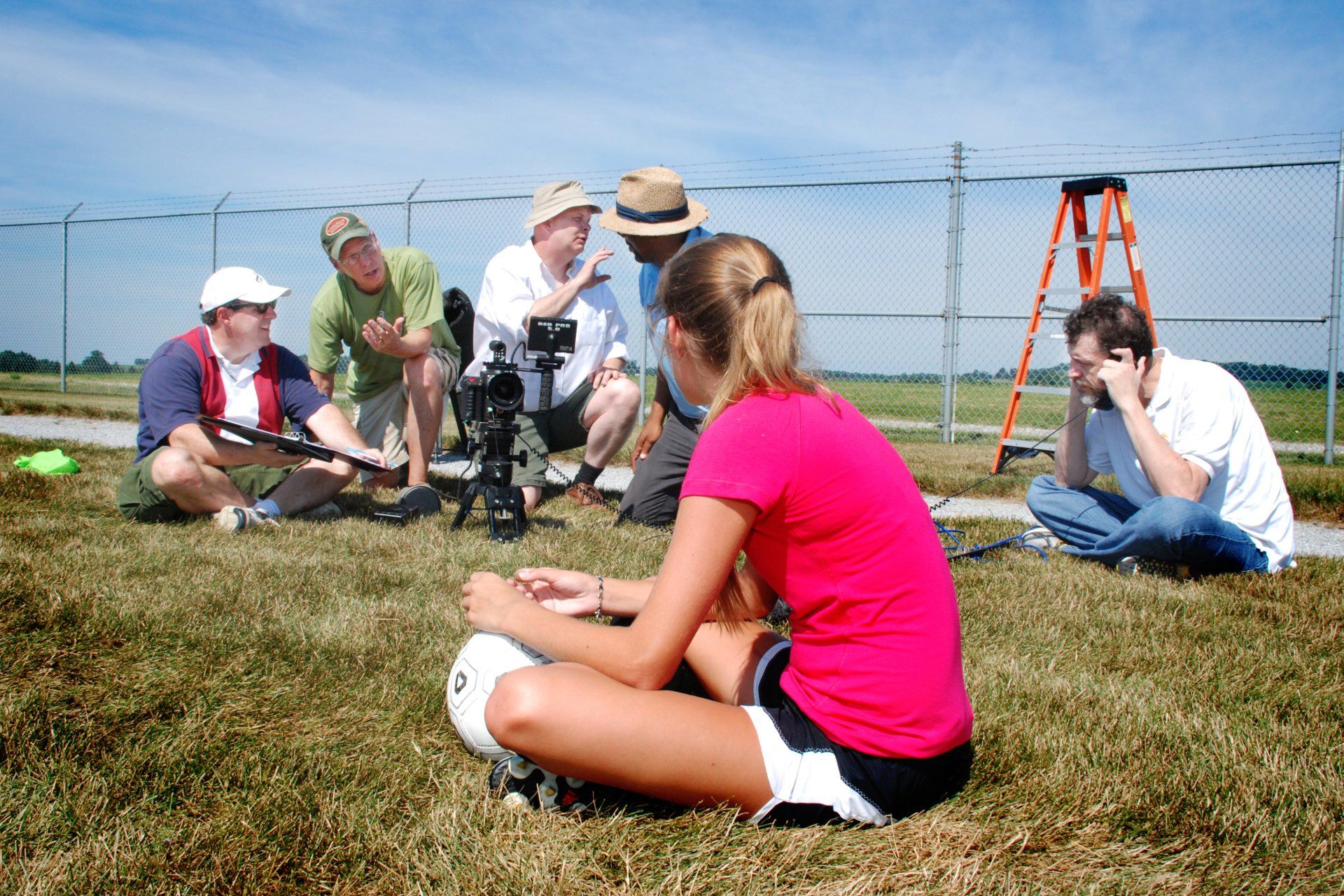 Behind-the-scenes photography of independent film It's Not Permanent.