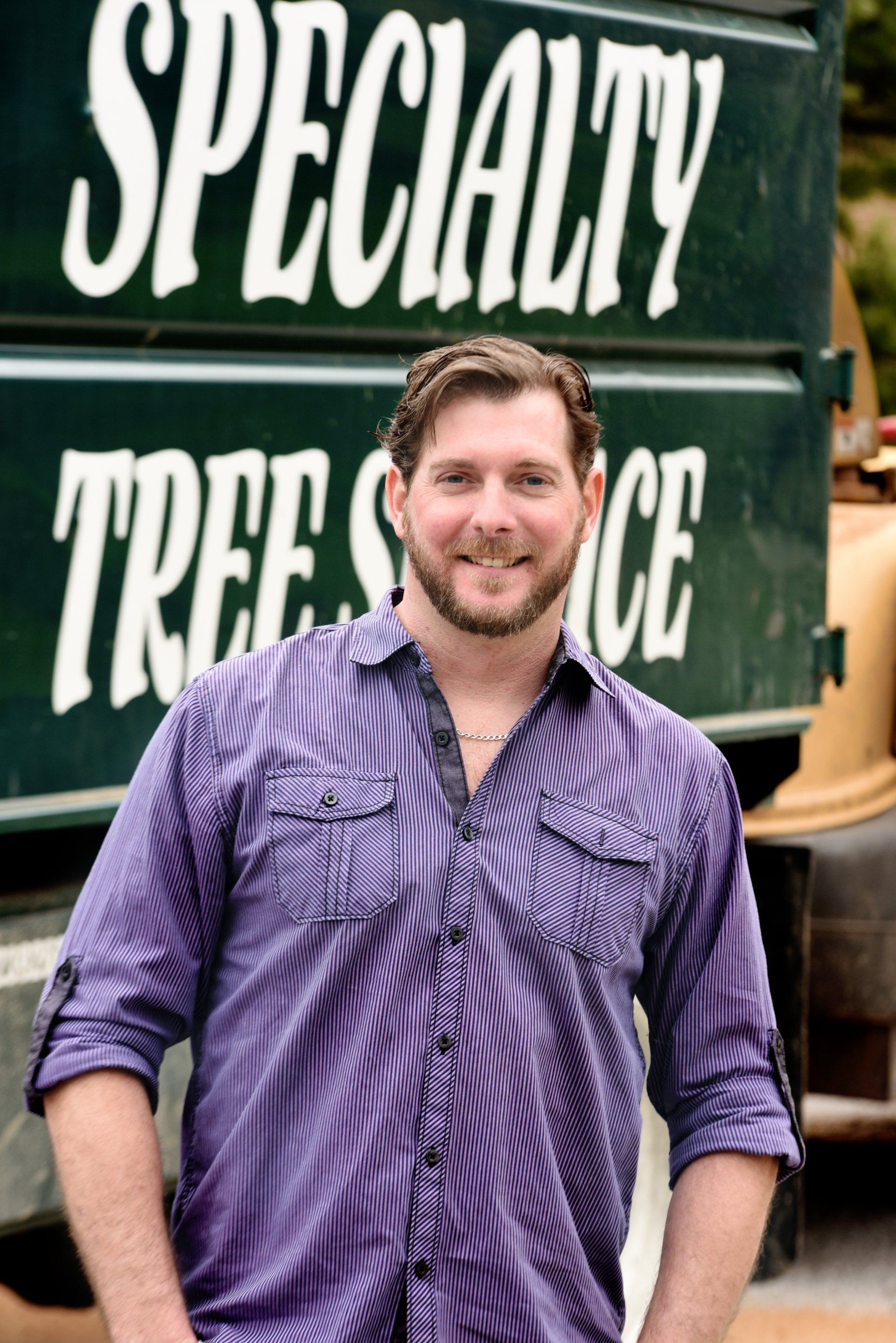 Head shot of Brandon Ritz owner of Specialty Tree Service in Wrightsville, PA.