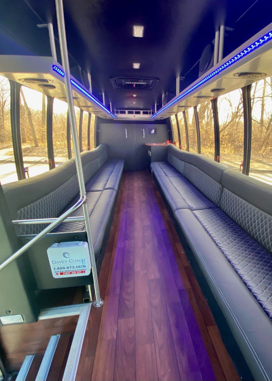 22 passenger limo party bus