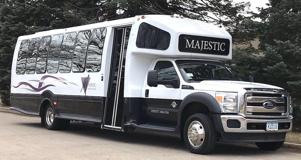 27 Passenger Charter Bus
