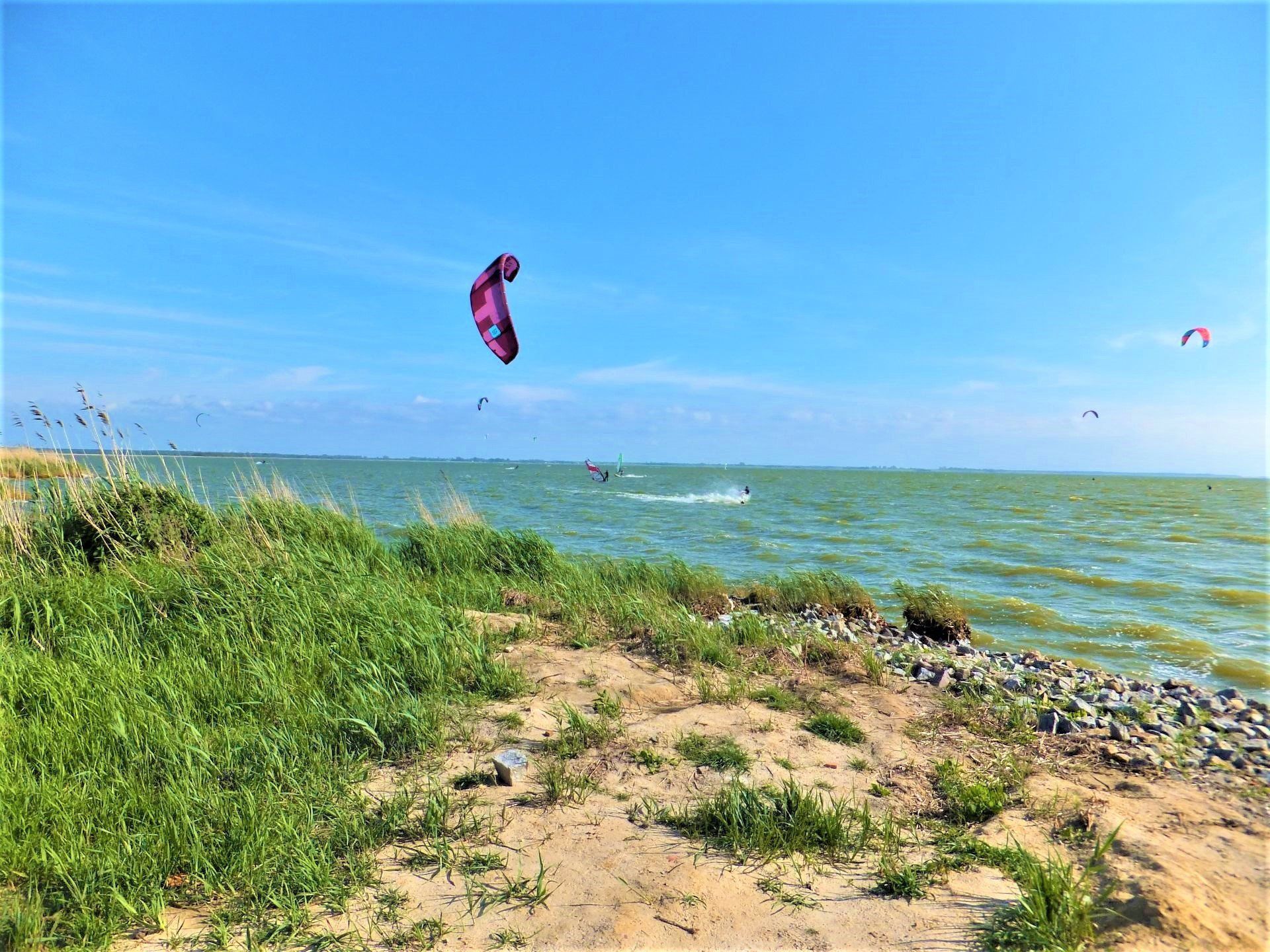 Surf und Kite-Revier am Bodden