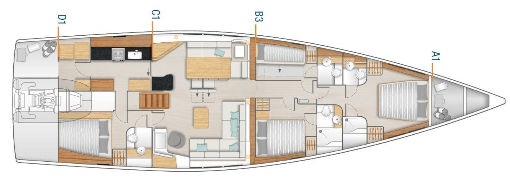 HANSE 675 12