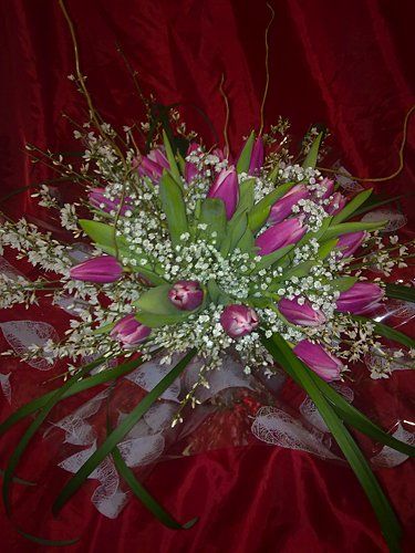a flower basket