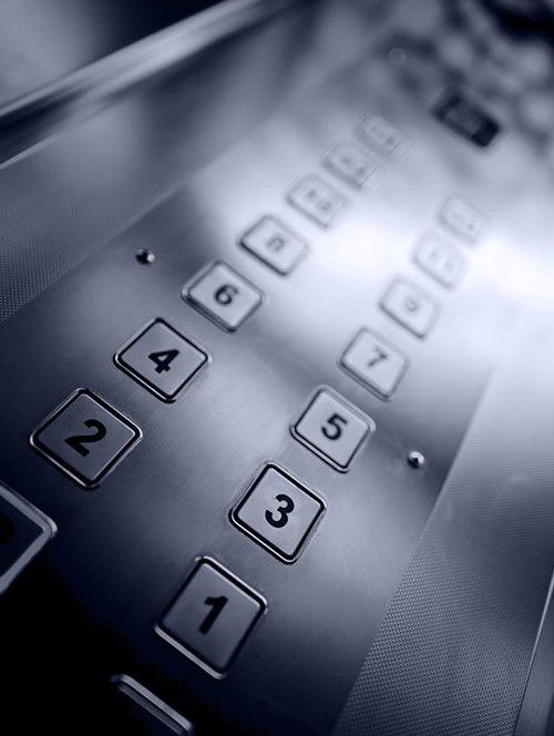 Lift floor buttons