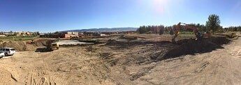 construction landscape - construction in WY