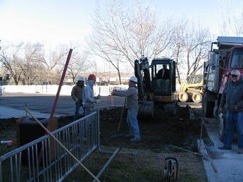 Construction workers - commercial construction in WY