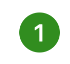 Green circle with the number 1 in white.
