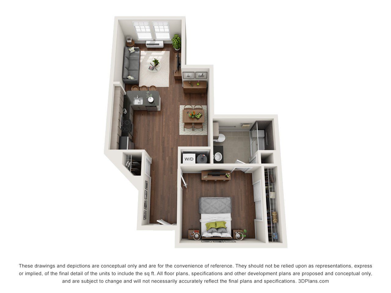 Meridia on Main Floorplan C5
