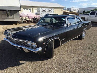 Black Vintage Car - Val's Auto Beauty Center in Mandan, ND