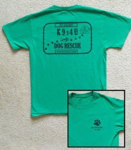 Standard Tee — McHenry, IL — K9s4U Dog Rescue