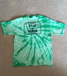 Tie-Dye Tee — McHenry, IL — K9s4U Dog Rescue