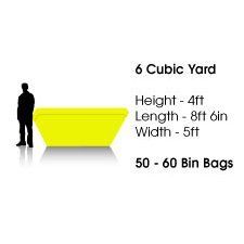 6 cubic yard Cheap skip hire Basildon Benfleet Scrap Co