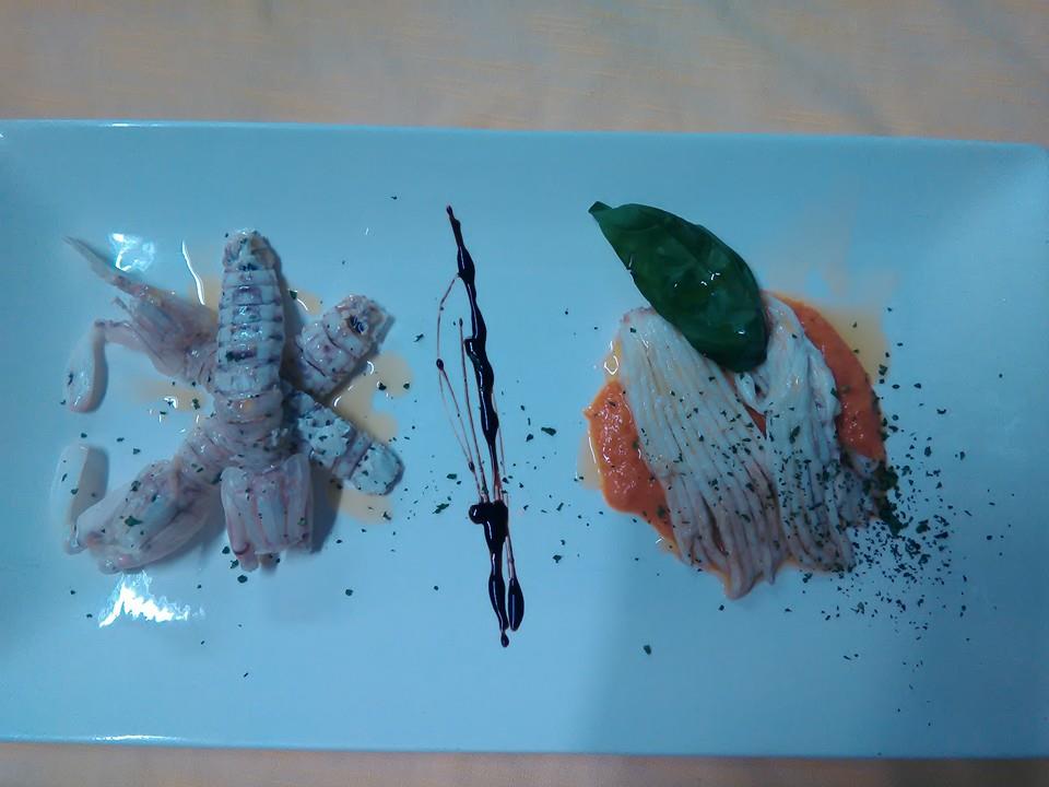 antipasto gourmet di pesce