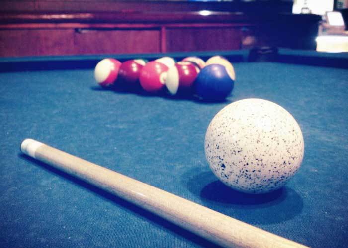 Billiard table in Nagoya
