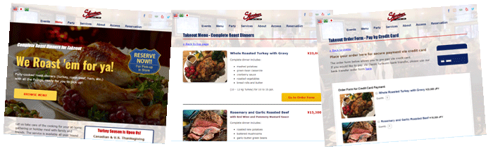 Order roast dinners in Nagoya