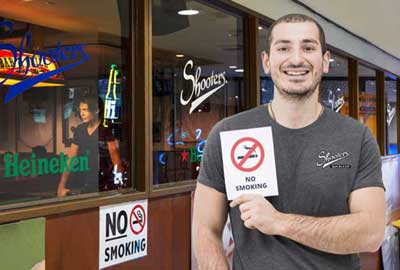 No Smoking Sports Bar