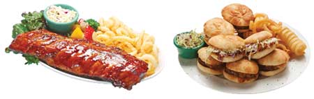 Ribs and Sliders