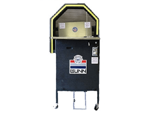 A gunn machine with a pepsi logo on it
