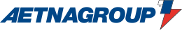 Aetnagroup logo with a lightning bolt in the middle