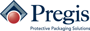 A logo for pregis protective packaging solutions