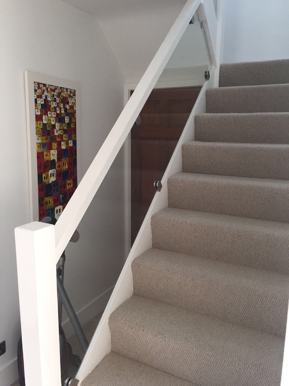 Customised glass balustrades