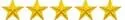 5 stars icon