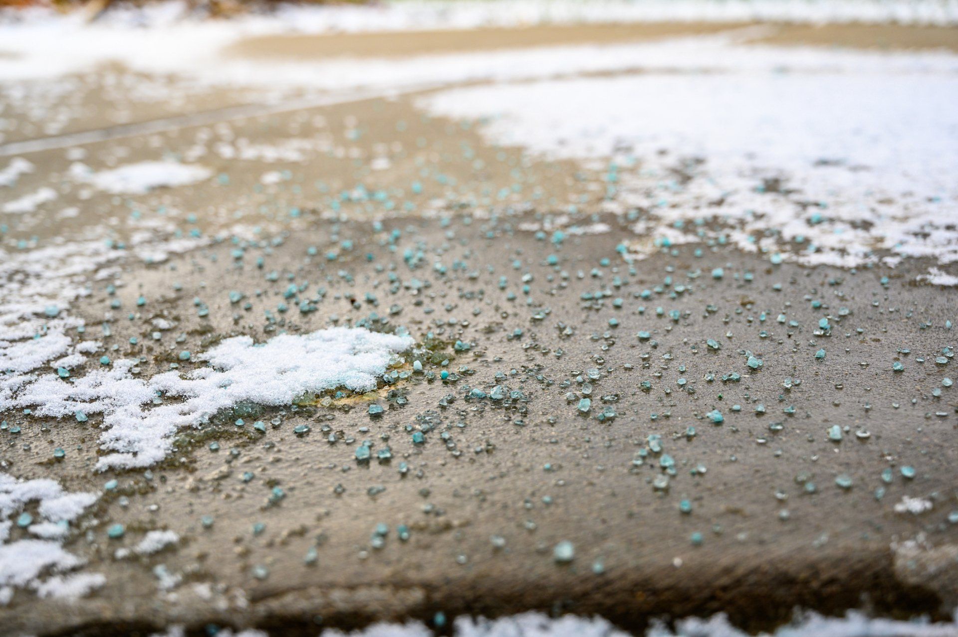 Salting Snow Ice — Ballwin, MO — Asi American Snow & Ice