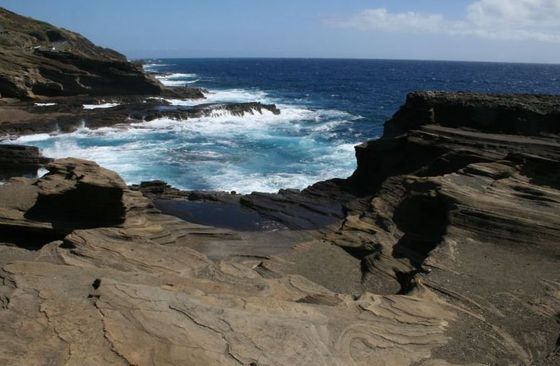 Halona blowhole 