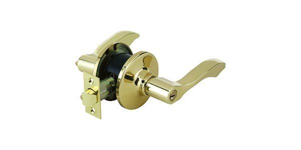 Photo of a door lock