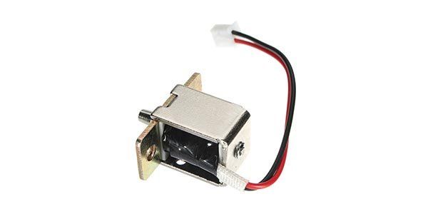 Photo of a magnetic lock