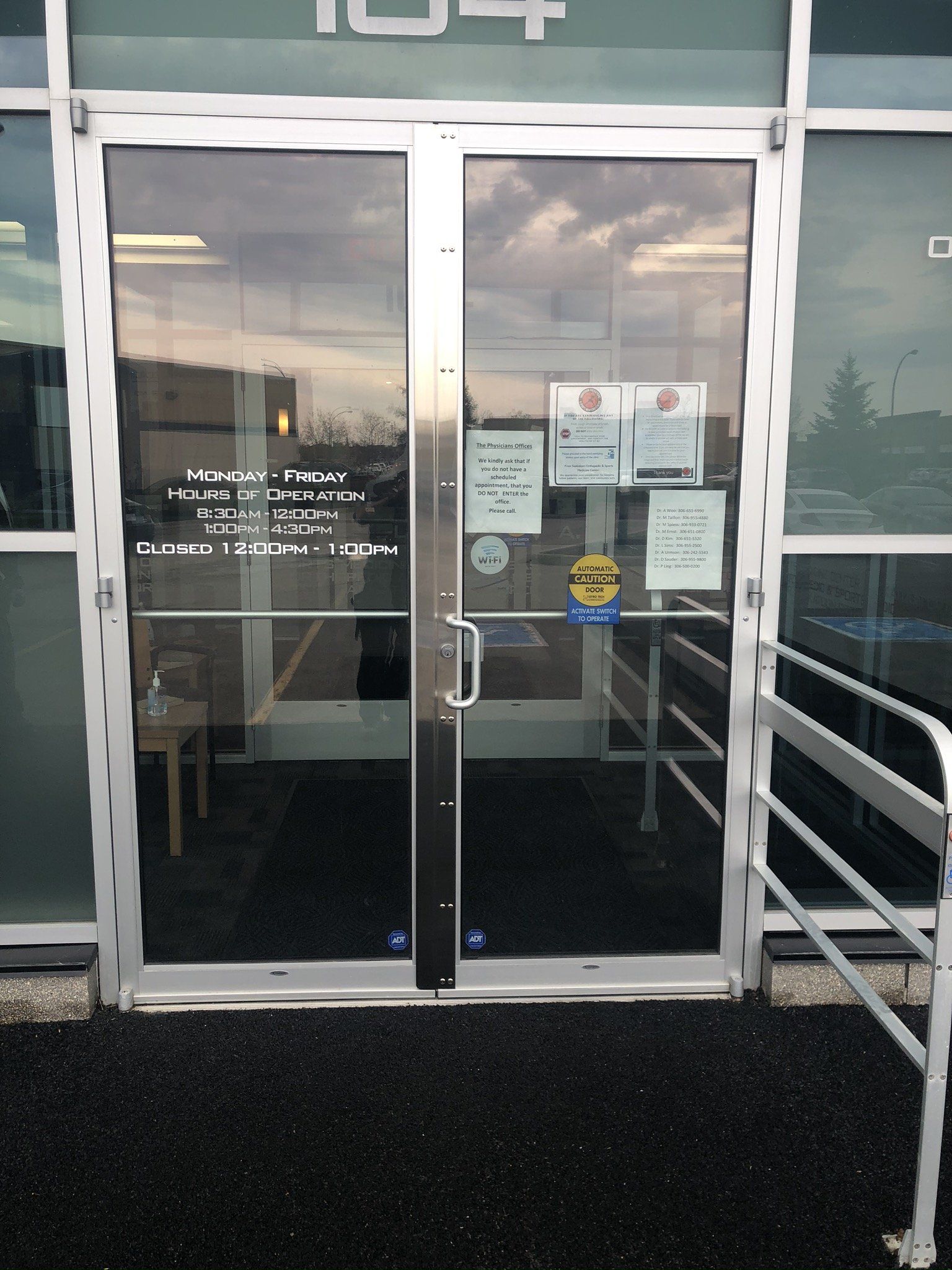 Photo of a door check