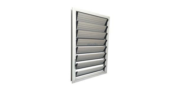 Photo of a window louver