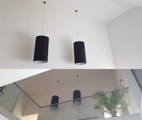 Lampenkappen in interieur