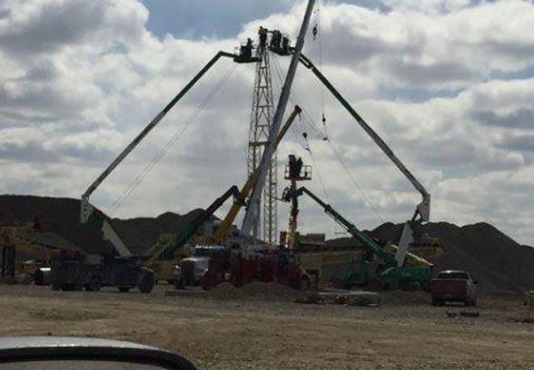 Image of mobile cranes