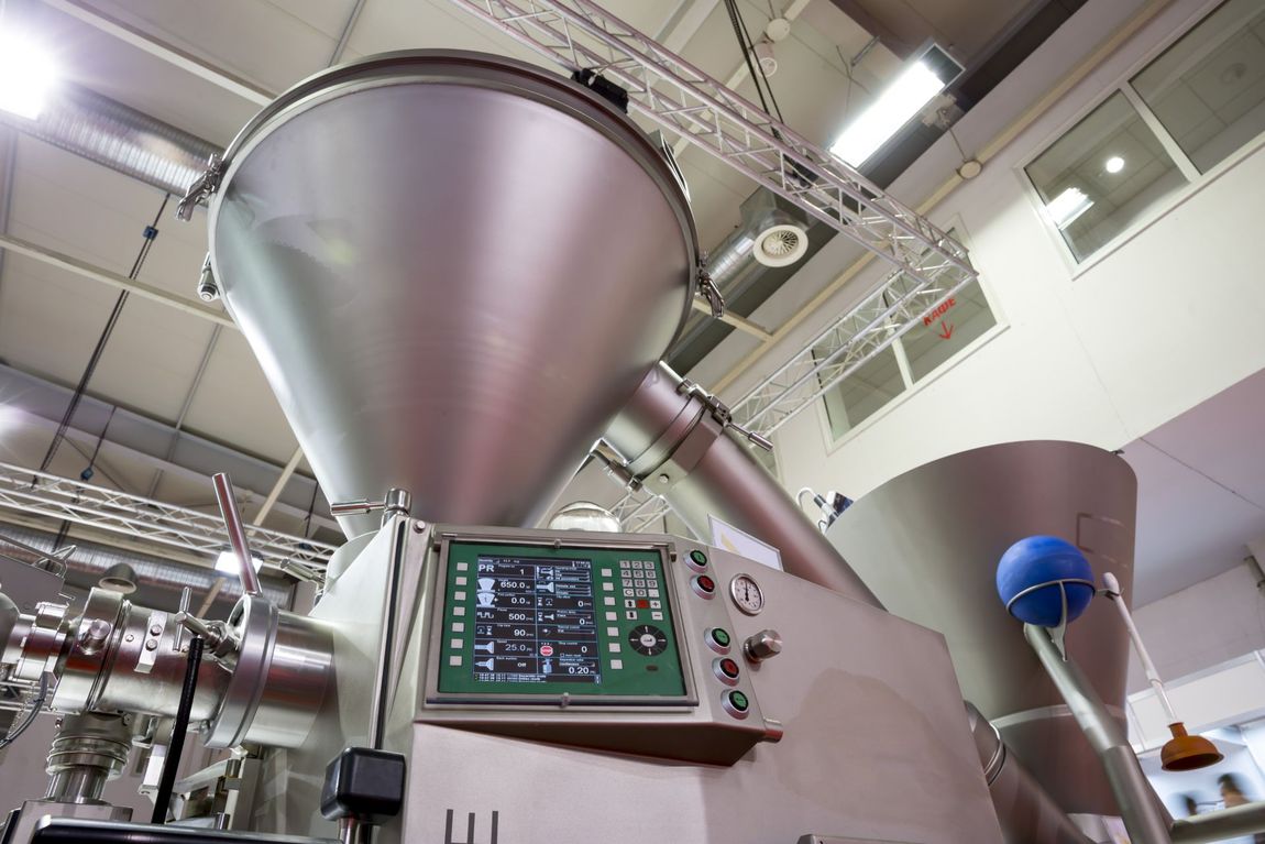 macchinario industriale per alimenti