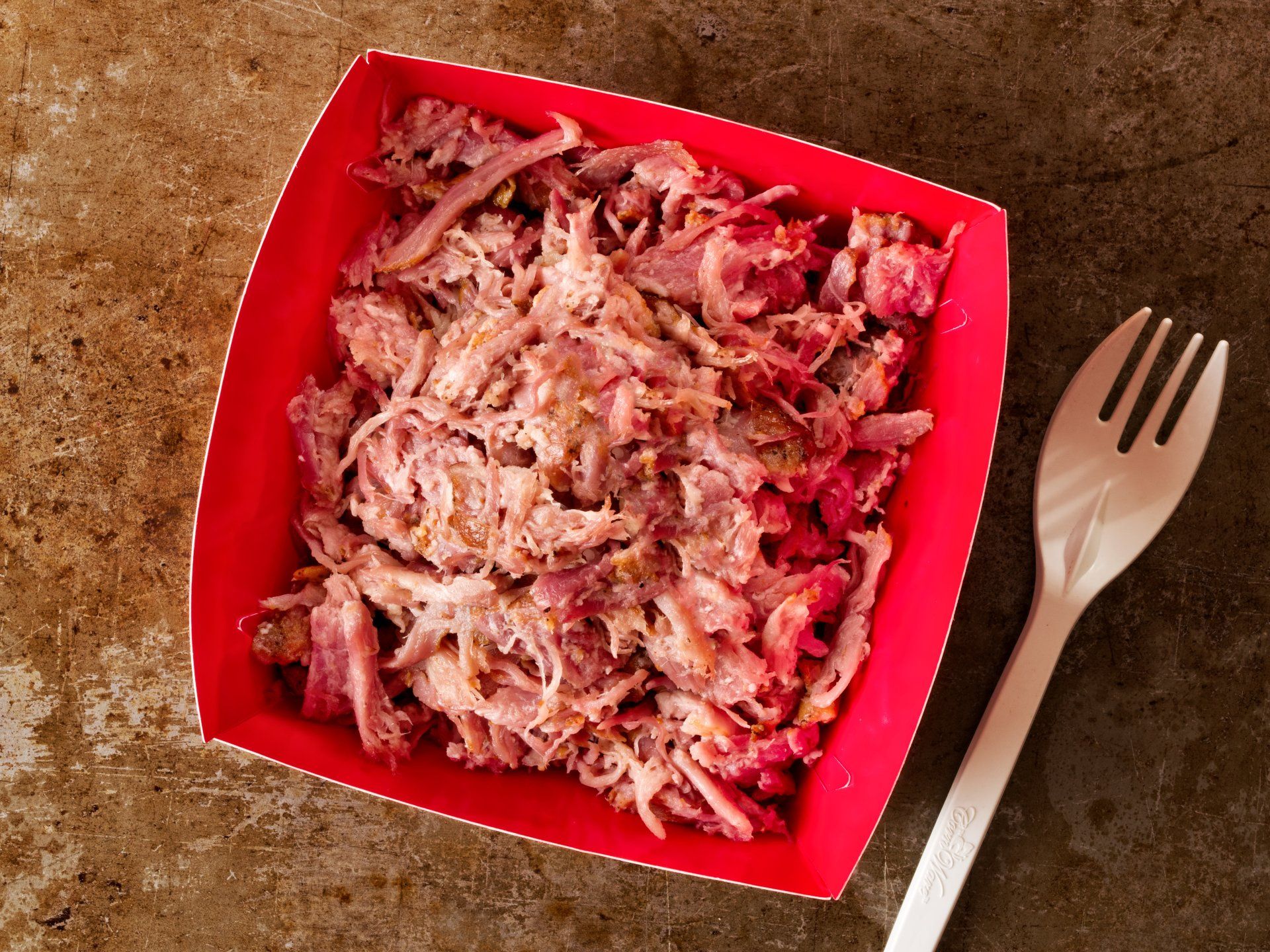 Chopped meat in a bowl