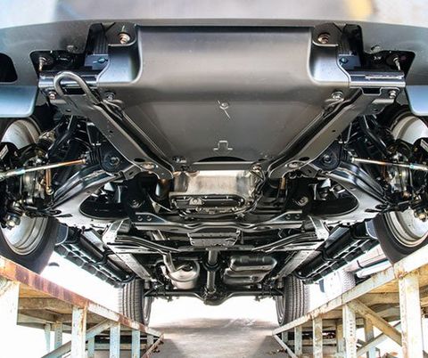 Car Bottom View — Licking County, OH — Pagani's Downtown Car Care Dent Repair — Licking County, OH — Pagani's Downtown Car Care