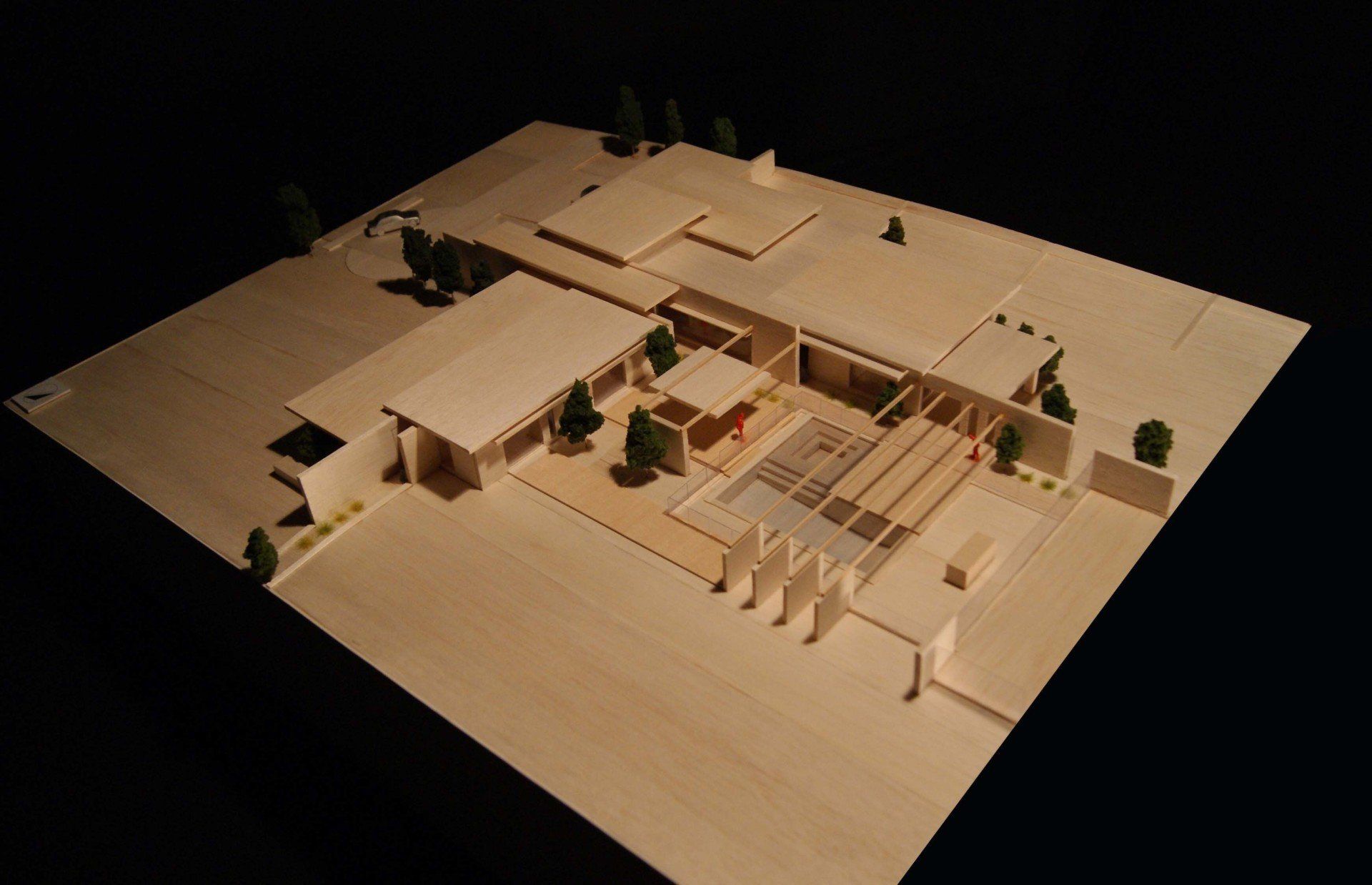 Modern home plans and model