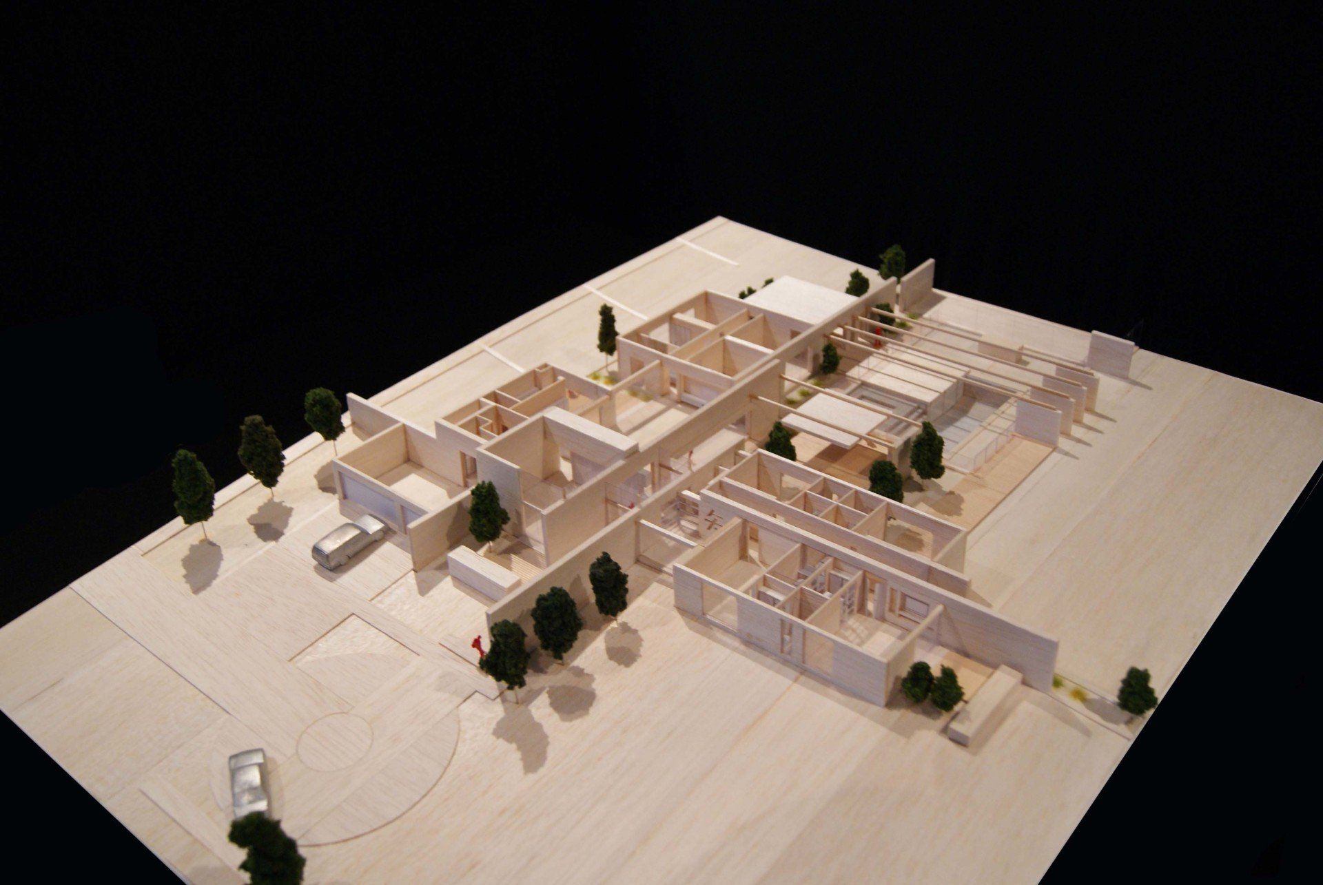 Over all view of our new modern home design