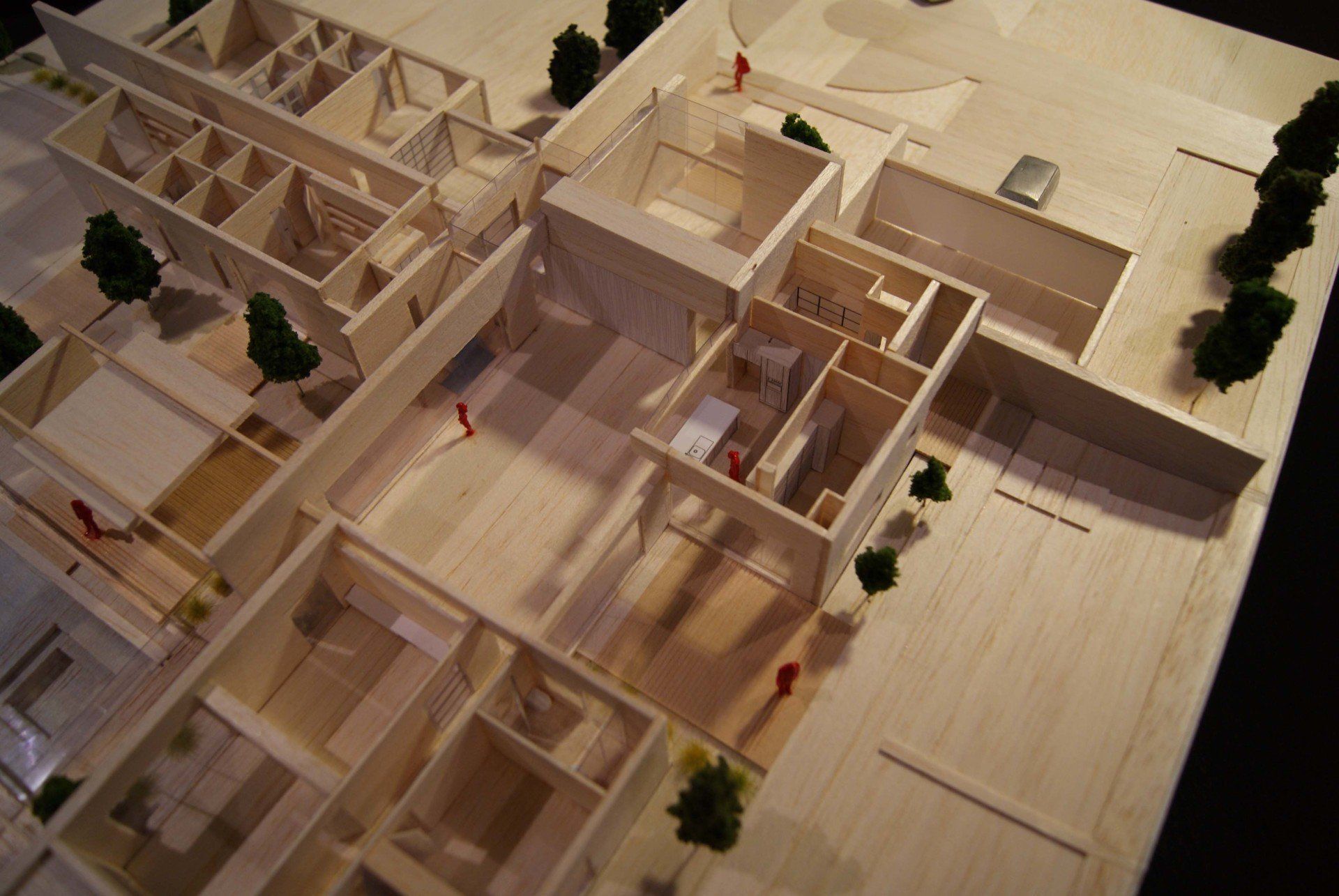 Display of bedrooms and internals