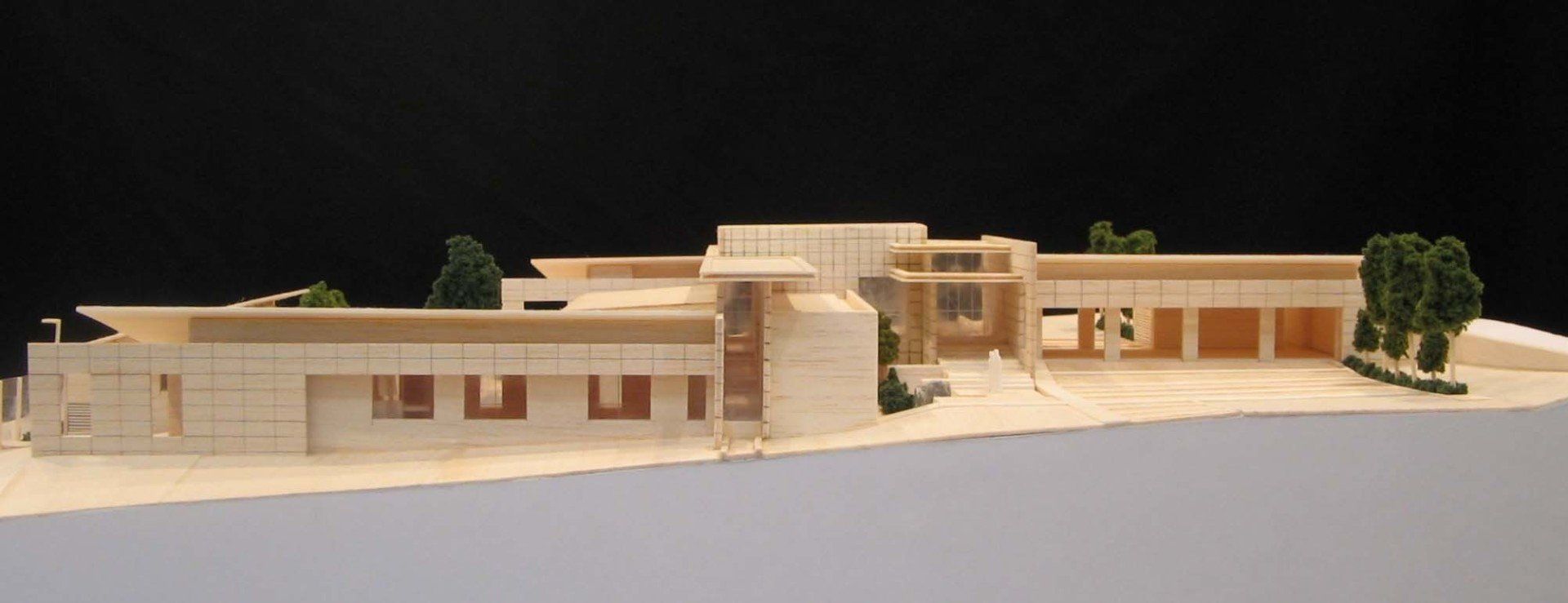 Plans for a new modern residential home