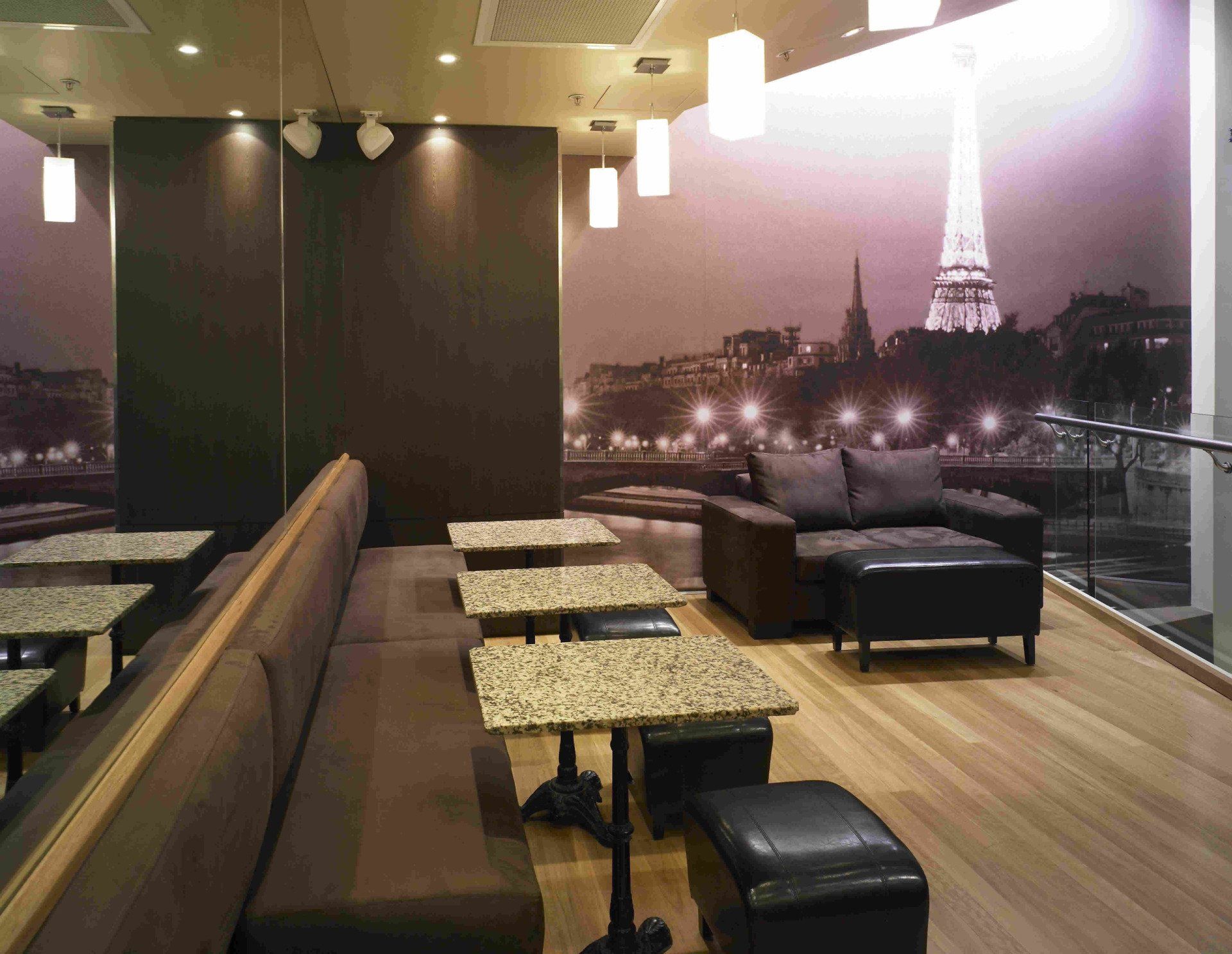Large open areas for your guests
