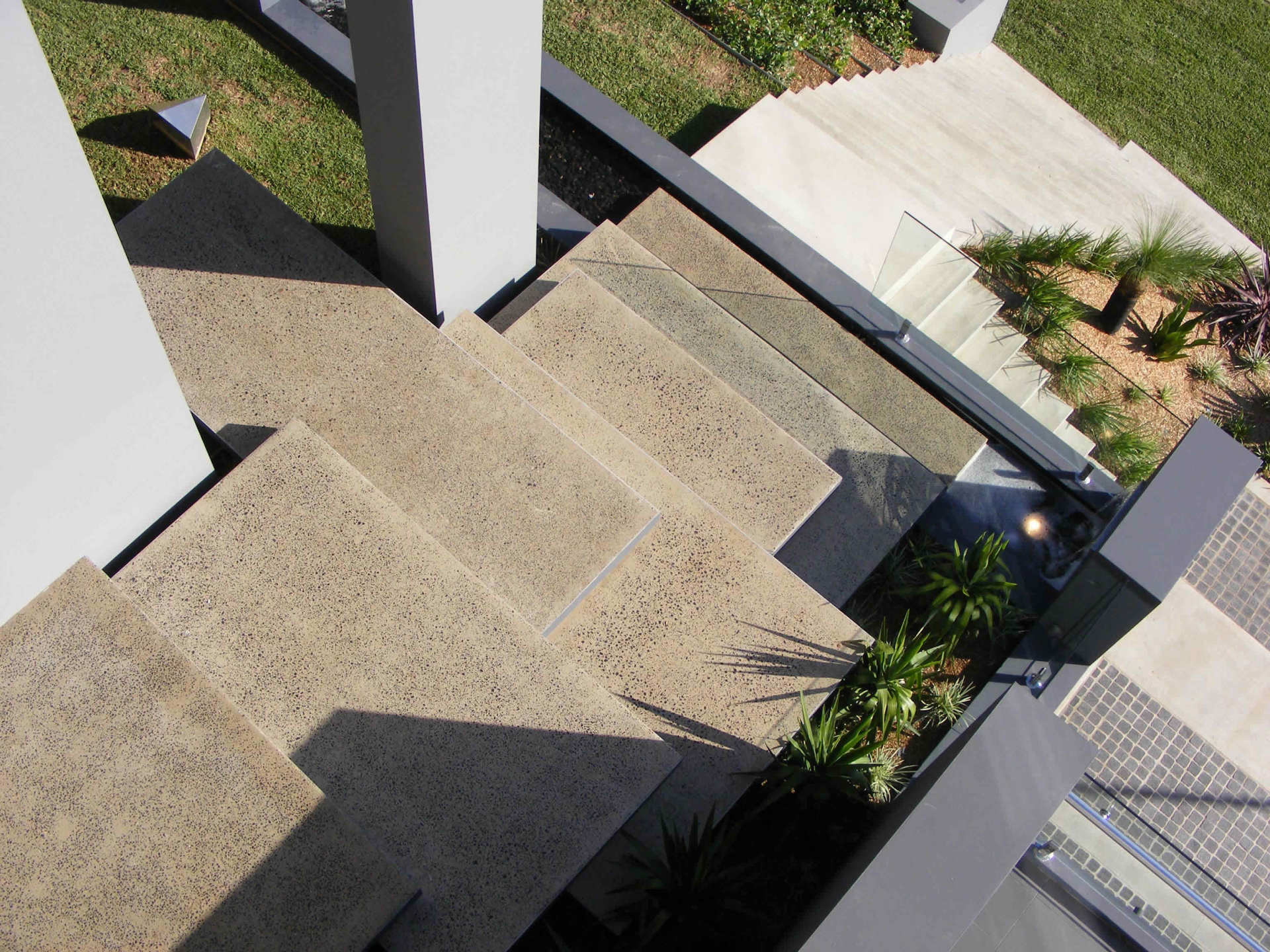 Custom designed steps