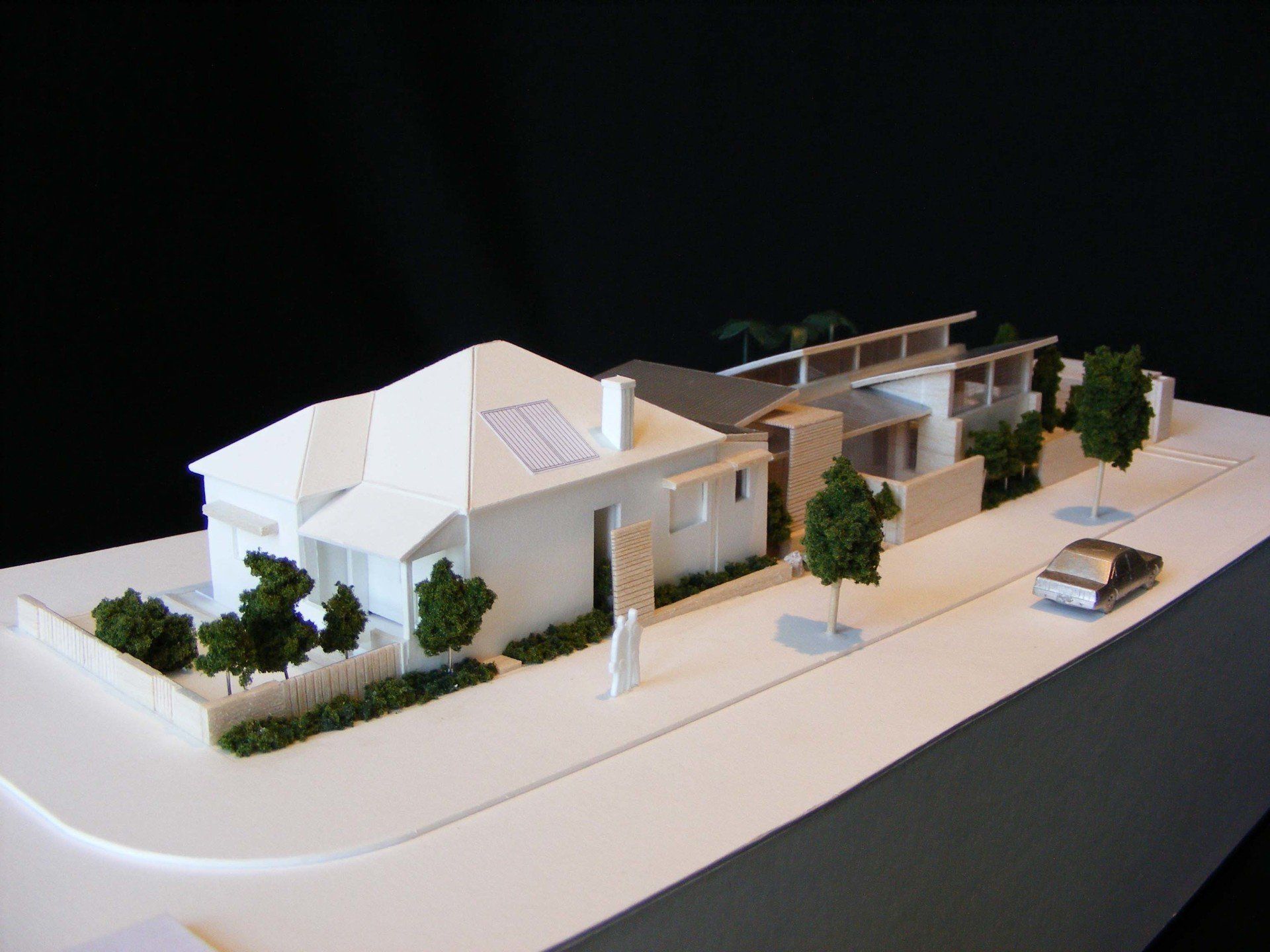 New modern home ready to be built