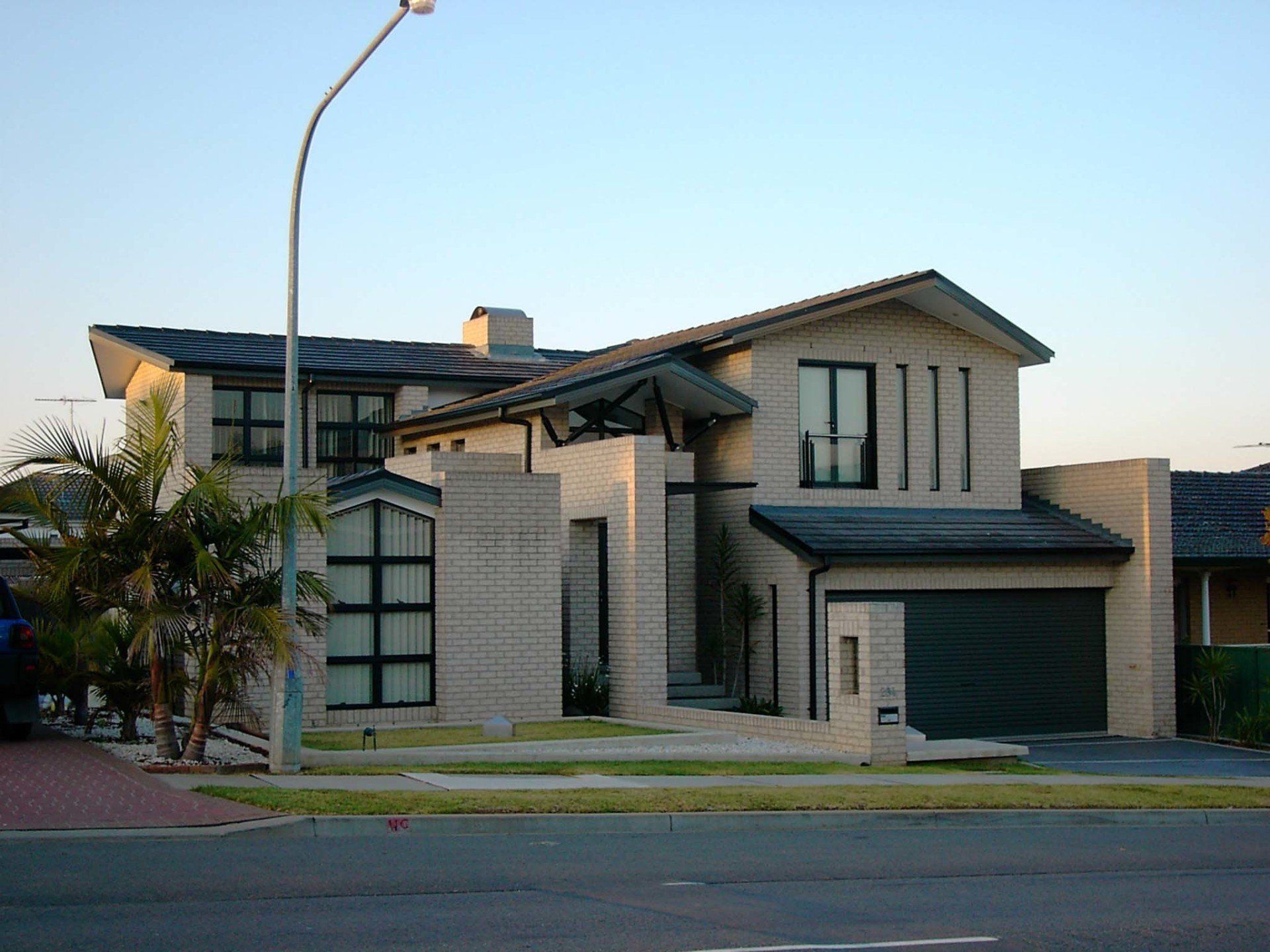 Front view of our new residential home